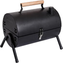 Supernal Grelha portátil a carvão, churrasqueira de mesa, churrasqueira para cozinhar ao ar livre, acampamento, piquenique, quintal, varanda - preta, 2 tanques de carbono, 2 redes de cozimento, 1 assadeira