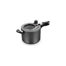 Panela de Pressão Visor Antiaderente 4,5l Grafite MTA